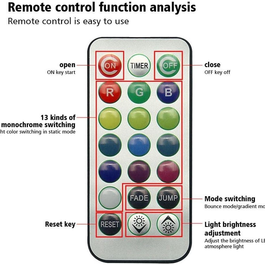 Luminous diving light LED remote control waterproof candle small tea atmosphere car light timing bath fish tank vase water floating light