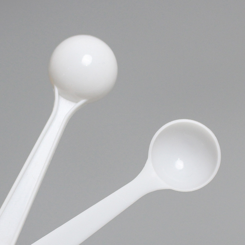 Plastic Measuring Spoon 1g Gram Spoon 2ml ml Facial Mask Powder Spoon Pesticide Fertilizer Powder Spoon Measuring Small Spoon Non-Edible
