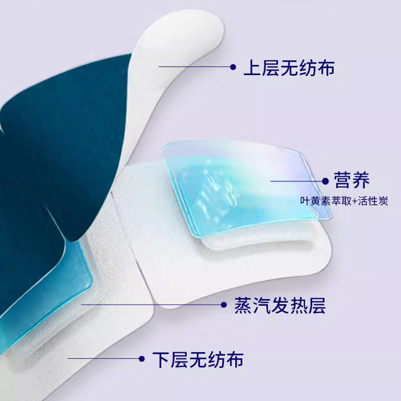 Lutein Steam Eye Mask Relieves Eye Fatigue, Hot Compress, Shading, Female Dry Eyes, Student Disposable Eye Protection Patch