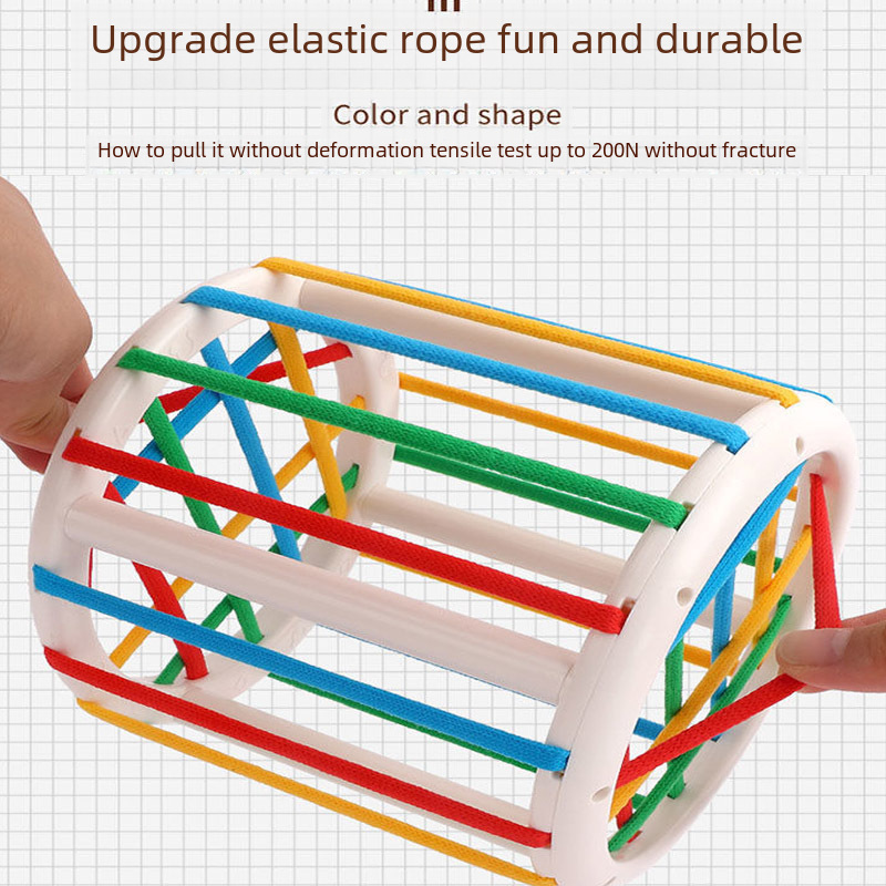 Cross-border Rainbow Sesele Shape Color Cognition Baby Early Education Grasping Sensory Toys Sesele Foreign Trade Wholesale