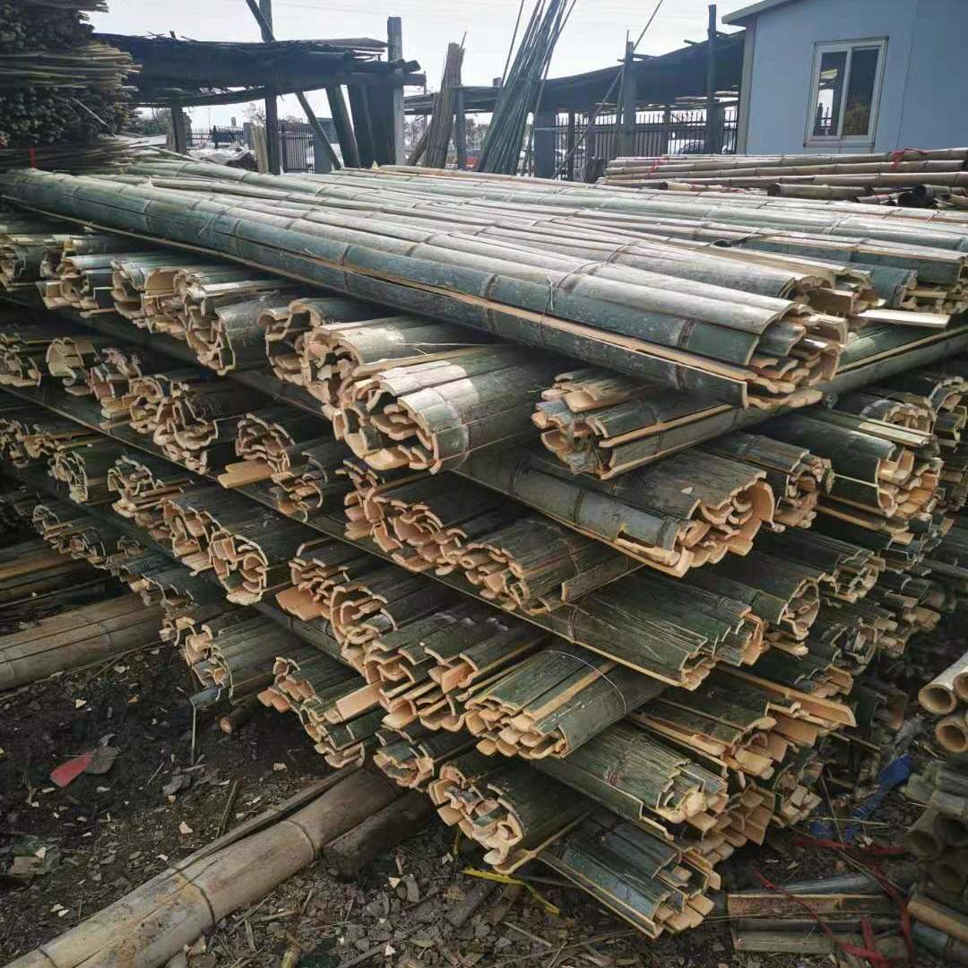 Bamboo Bamboo Strip Bamboo Blank Bamboo Strip Agricultural Greenhouse Bamboo Strip Greenhouse Keel Warm Shelf Bamboo Pole Arch Shelf