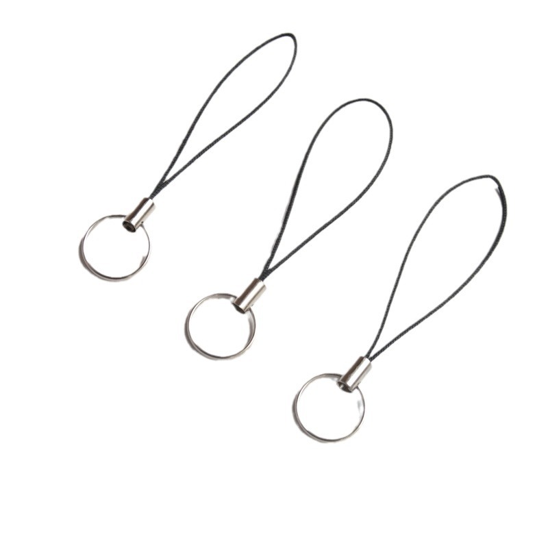 DIY Mobile Phone Rope Pendant Doll Lanyard Accessories Lanyard Hanging Key Ring Jewelry Small Sling Guangdong Manufacturer