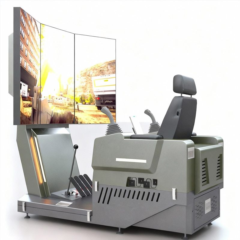 Customized Excavator Simulator Excavator Driving Training Training Remote Control Driving Experience Laboratory Exhibition Hall
