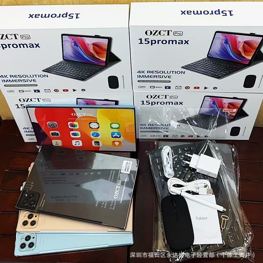 Новая модель планшета Ozct 15Promax2024, новый 10.1-дюймовый кросс-бордерный товар на складе