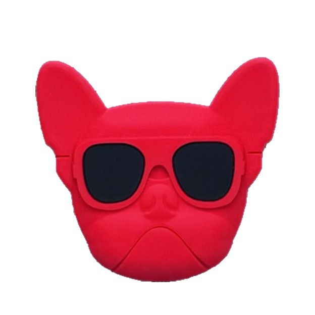 Silicone Soft Pvc Popular French Bulldog Soft Phone Case DIY Clog Shoe Decoration Without Adhesive