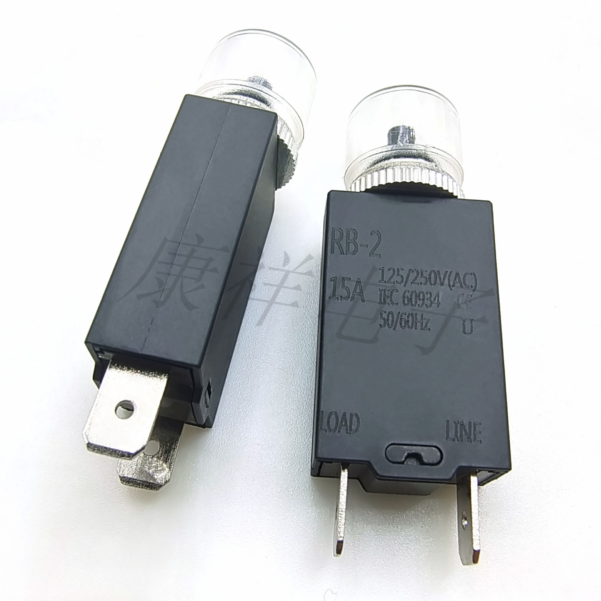 Rb2 Waterproof Overload Protector 0.5-20A Circuit Breaker Current Overload Protection for Power Tools Electrical Equipment