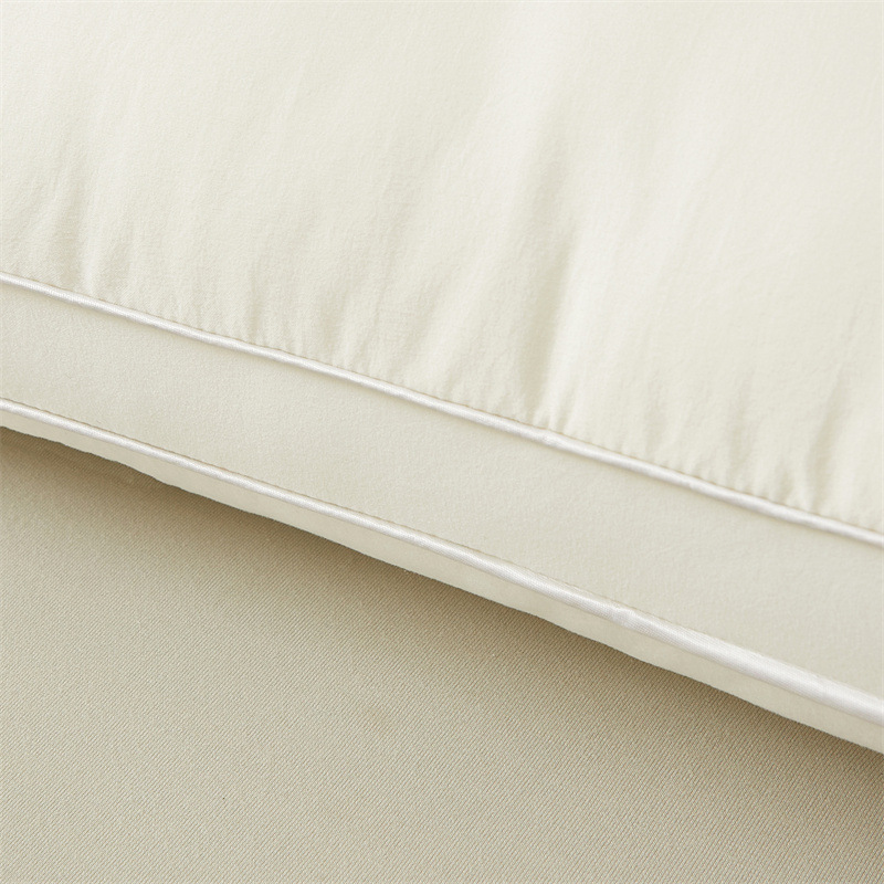 New Class A high-end embroidered silk pillow student pillow adult pillow soft neck hotel pillow gift wholesale