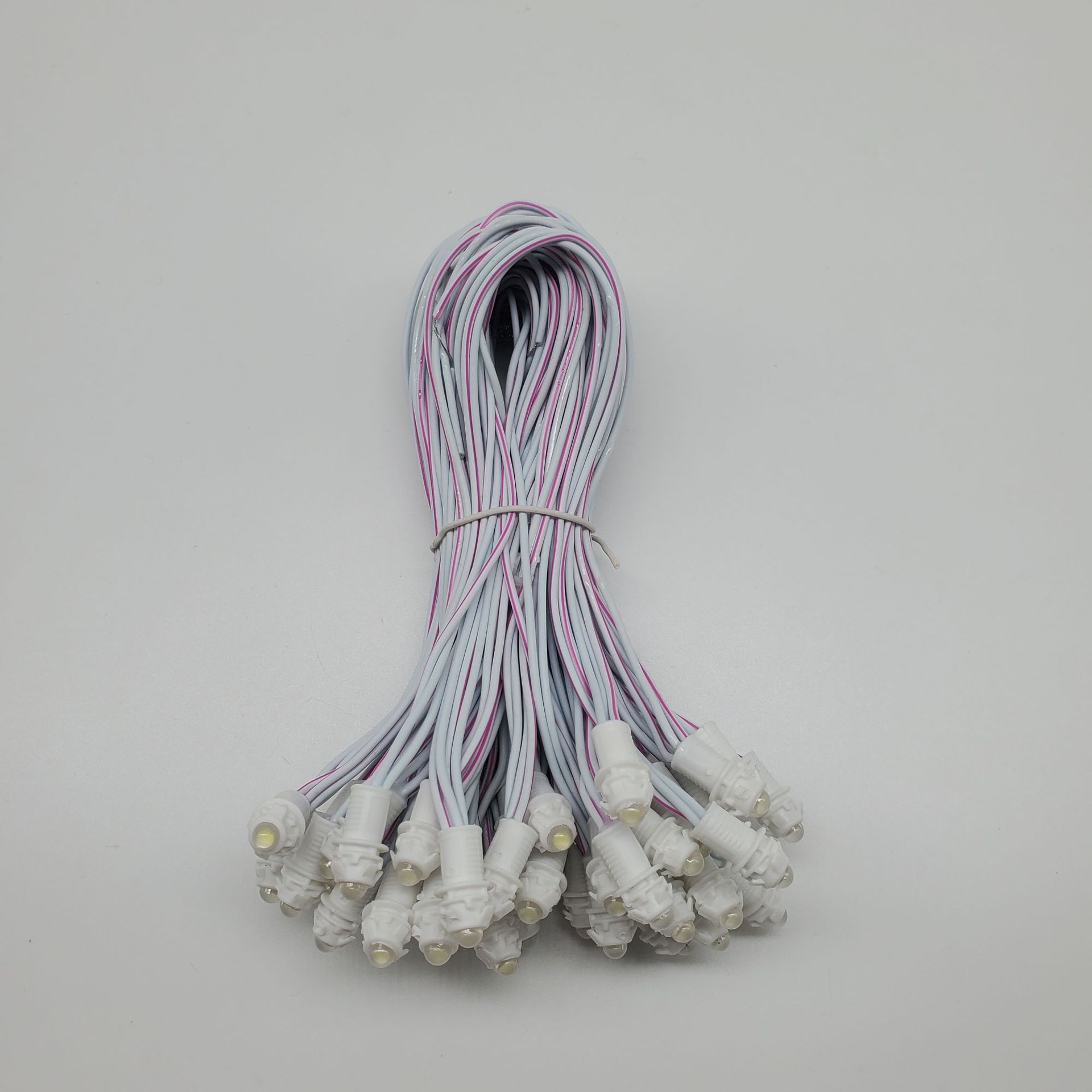 Прямые продажи с завода 9 мм светодиодная световая строка 12V солнечная светящаяся вывеска украшения для рождественской елки, трансграничная светодиодная световая строка