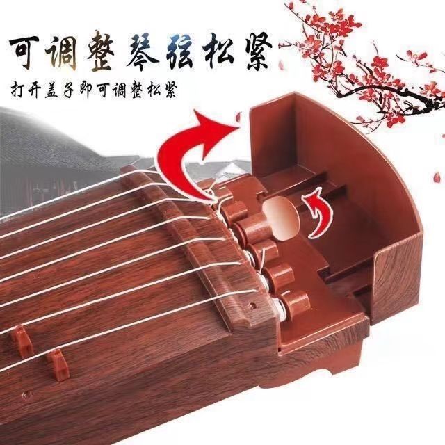 Puzzle Early Education Guzheng Musical Instruments Interest Training Children's Musical Instruments Beginners Guzheng Can Play Tabletop Girl Toys