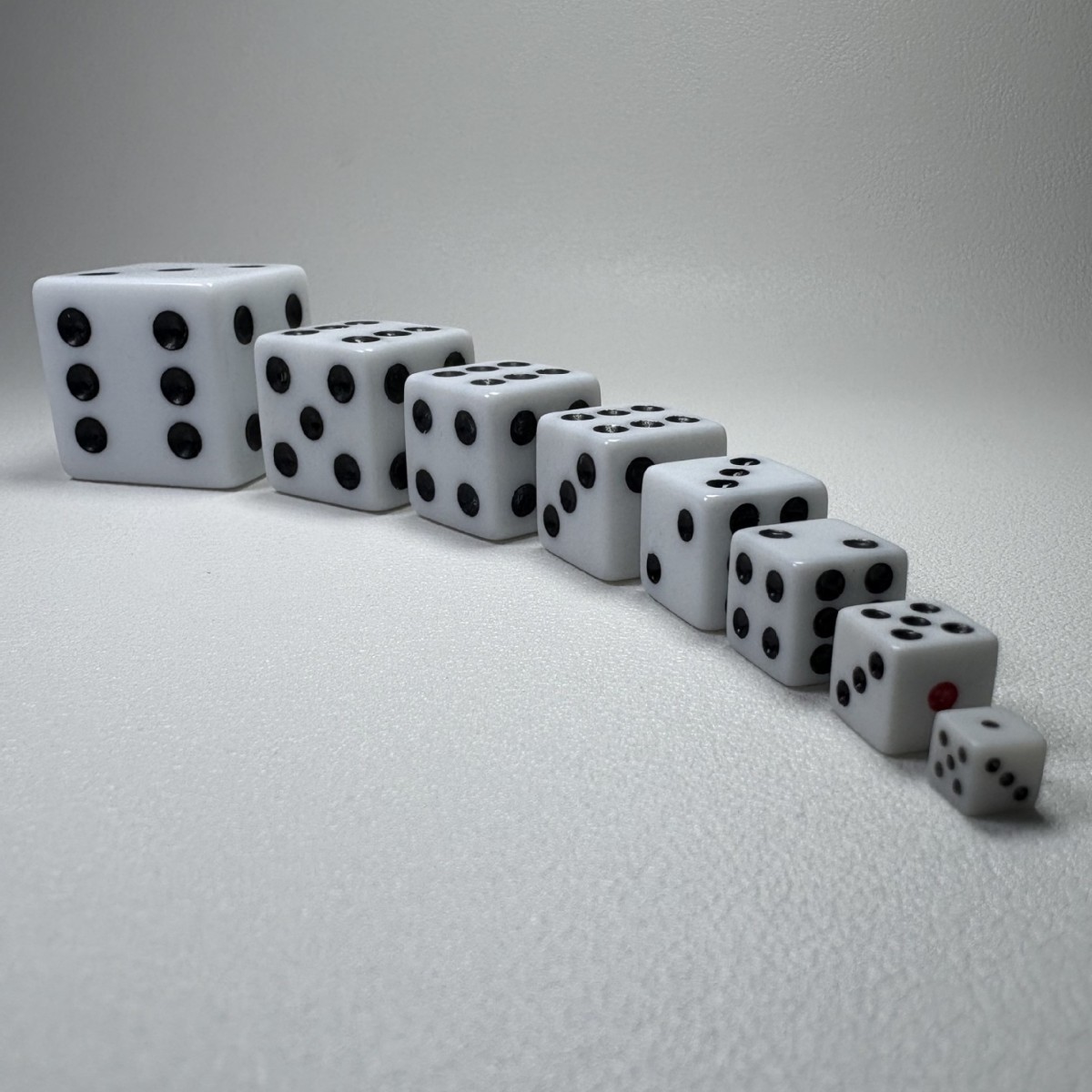 Прямоугольные белые кости черные точки 5мм 8мм 10мм 12мм 14мм 16мм 18мм 25мм экологически чистые акриловые кости