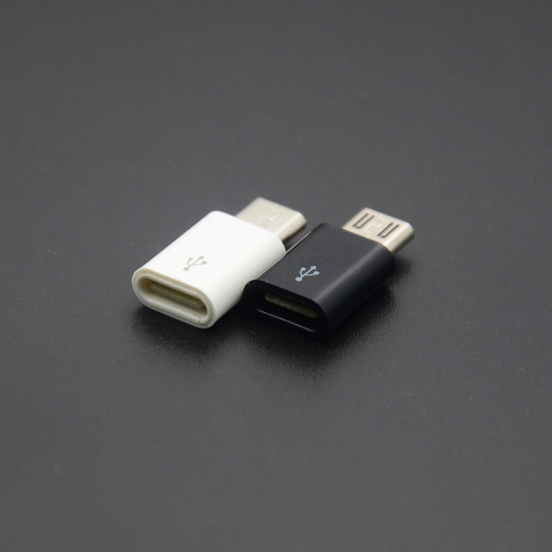 Type-C Female to Micro Android Apple Adapter Converter Suitable for Huawei iPhone Mobile Phone Fast Charging
