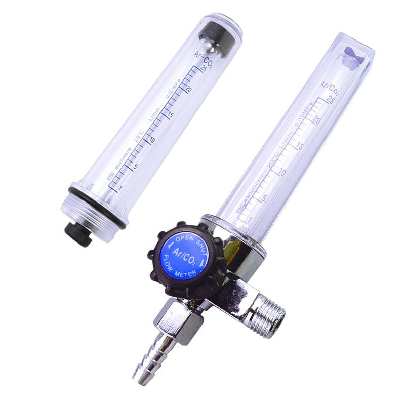Argon Gas Meter Accessories Carbon Dioxide Meter Argon Gas Meter Ar Flow Meter Co2 Flow Tube Floating Ball Pressure Reducer