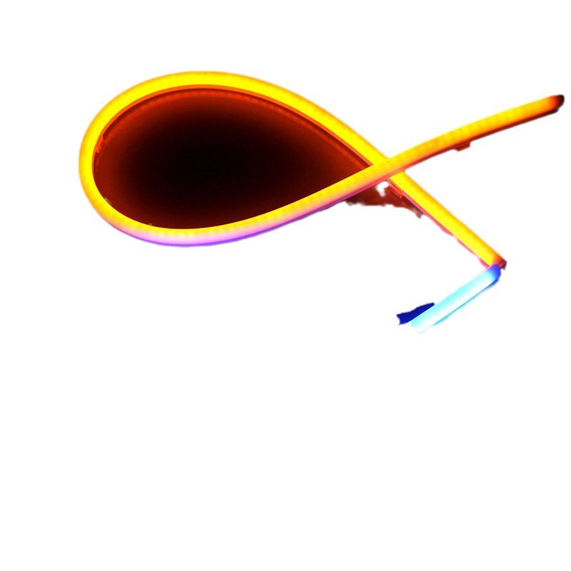 Processing Plastic All-Over Optical Fiber Light Guide Strips All-Over Optical Fiber Car Atmosphere Light Strips Plastic Optical Fiber Tube Light Guide Strips