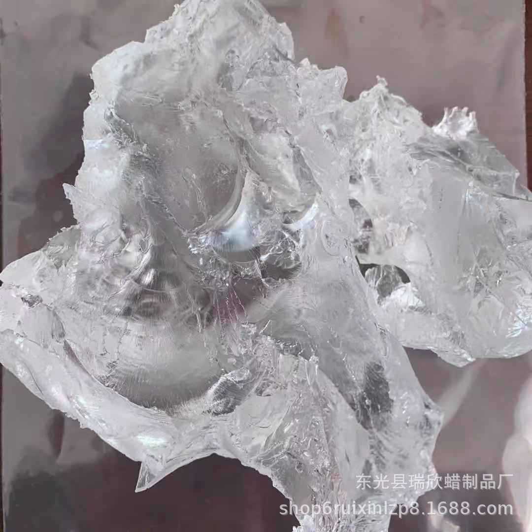 jelly wax soft soft jelly wax transparent jelly wax diy candle raw material crystal candle raw material jelly wax