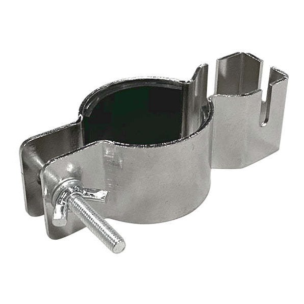 Source factory curtain rack accessories 5-character Hook double pole plug-in aluminum tube wedding curtain background rack retractable accessories