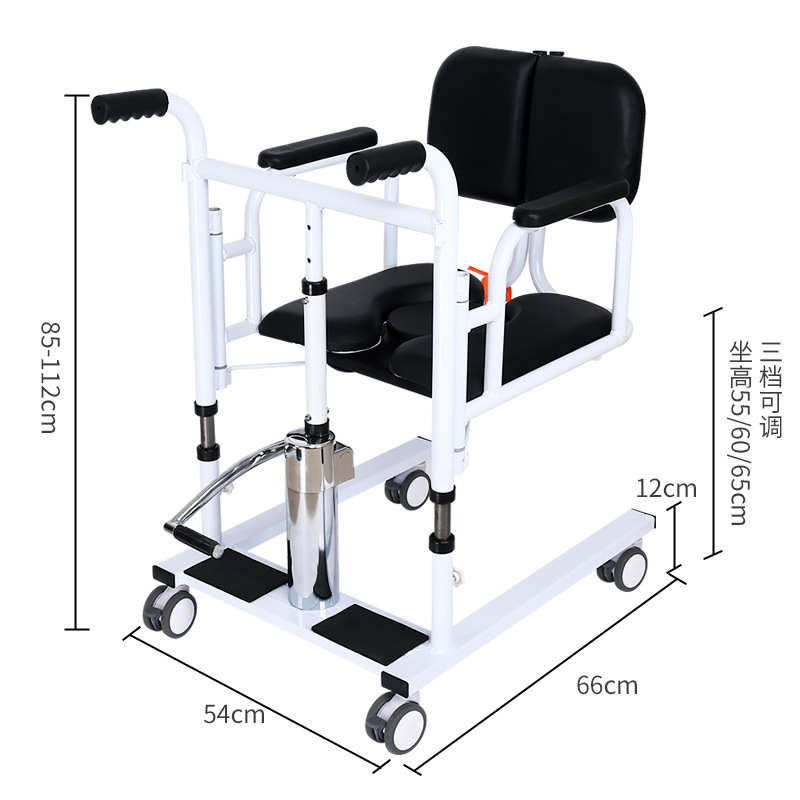 New Type of Lift for Paralyzed Elderly Care, Lift Chair for Bedridden Patients, Disabled Lift Artifact, Multi-Functional Toilet
