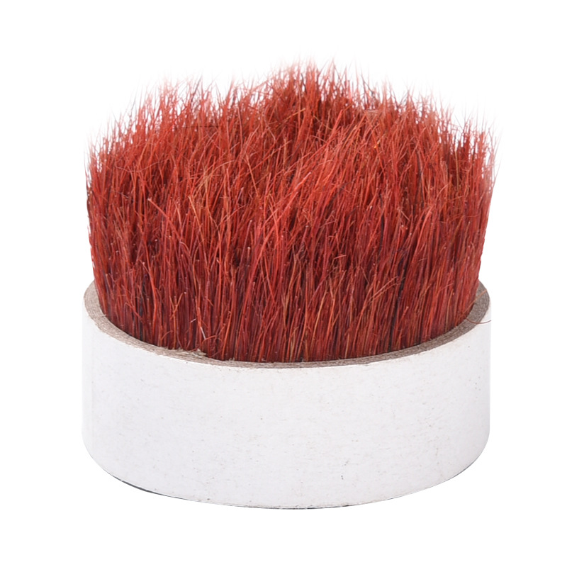 Supply red boiled bristle 44mm long animal bristle boar bristle boar bristle multicolor optional bristle