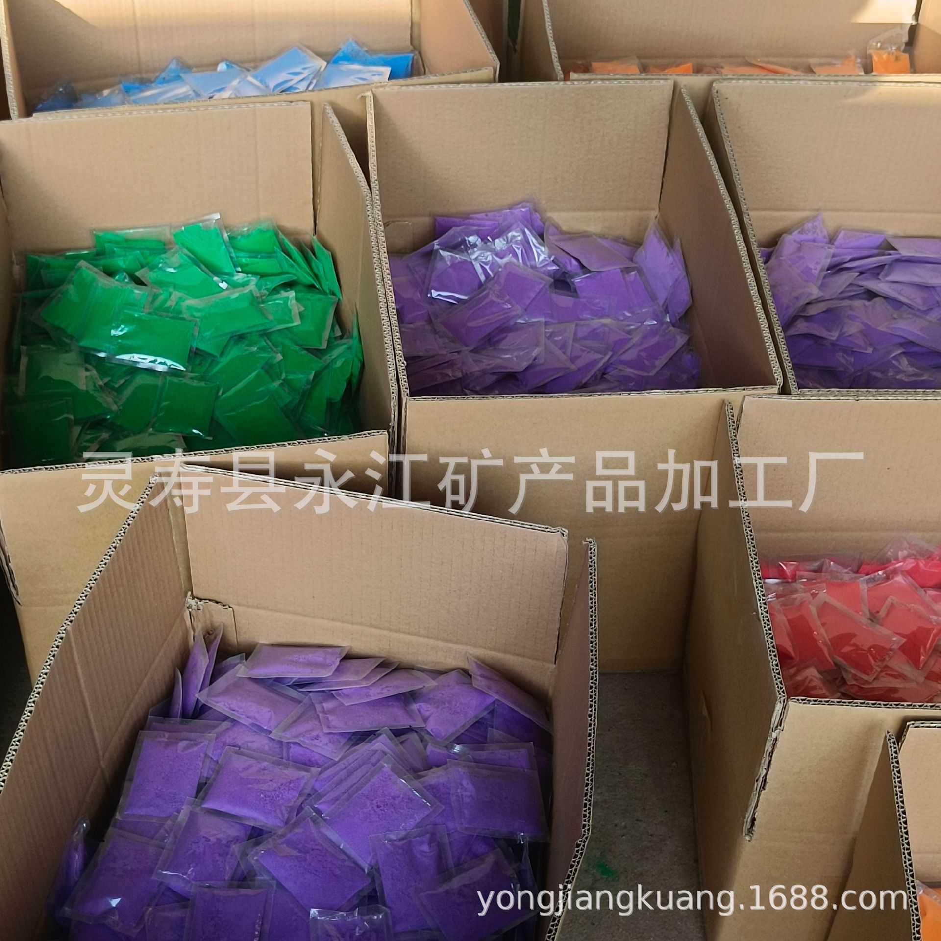 Factory supply small package 25g colored sand children's sand painting pen bottled colored sand beach landscape pink sand