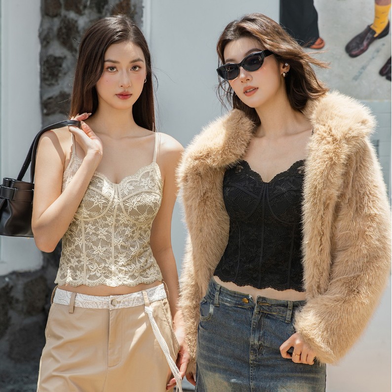 Edisa 6100 осенний глубокий V-образный кружевной топ с бюстгальтером-пуш-апом, антисаггинг, с подвязками для женщин