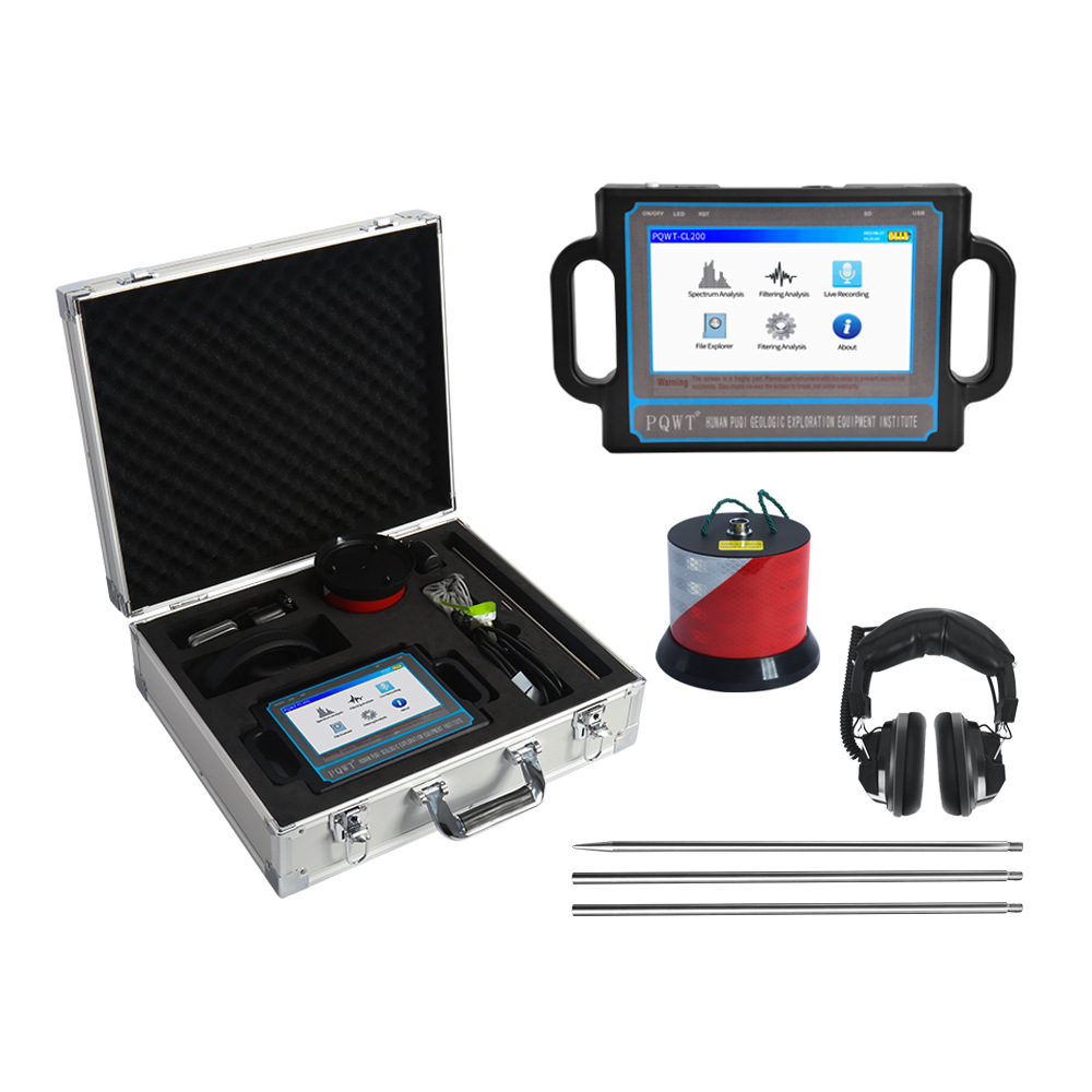 Puchi S150 Underground Water Source Detector, Accurate Well Drilling Geophysical Water Finding Instrument, Automatic Mapping Water Finding Instrument