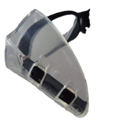 TPU Transparent Myopia Glasses Wing Protection Side Guard Windproof Anti-splash Anti-UV Safety Side Protection