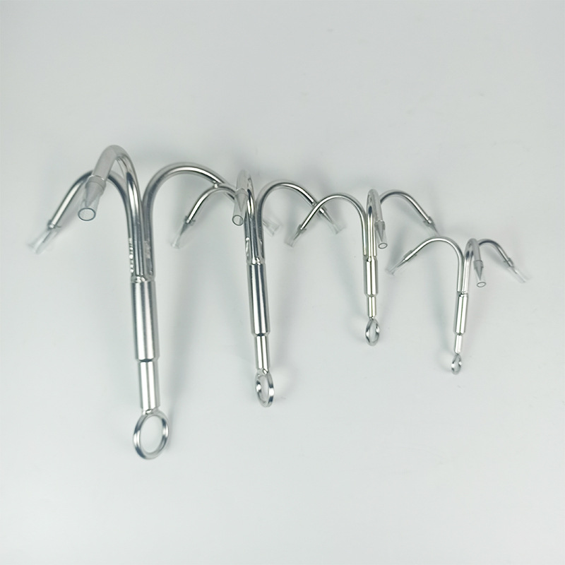 Stainless Steel Flying Tiger Claw Water Grass Anchor Knife Three Claw Four Claw Anchor Hook Fishing Hook Ice Claw Water Grass Knife Trigeminal Hook Water Grass Knife