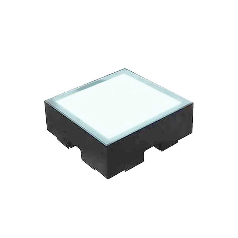 Cross-Border Sales of Indoor Interactive Game Led Floor Tiles, Step-On Game Lights, Square Battle Game