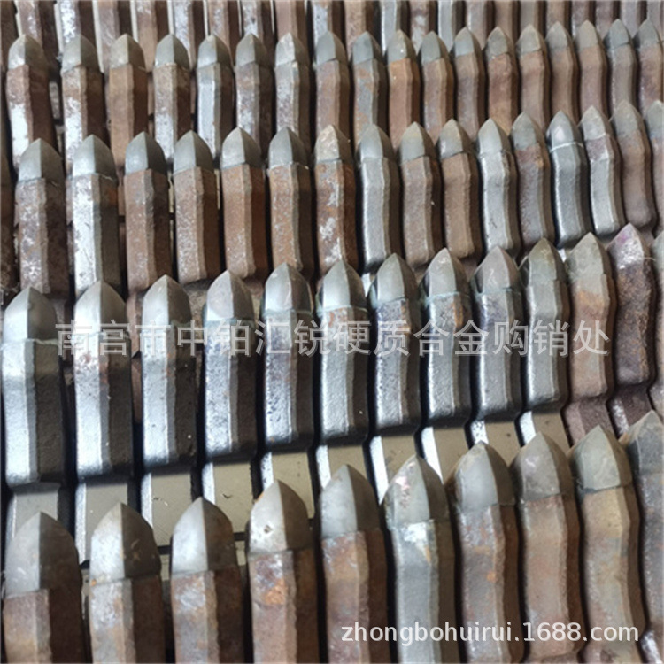 Бур для переработки Yg с карбидной головкой, вольфрамовая стальная пластина, бур для коринга, бур для добычи с кнопочным зубом, переработка отходов