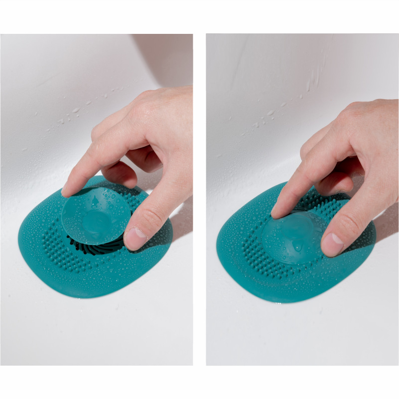 Silicone Floor Drain Deodorizer, Kitchen Drain Odor-Proof Cover, Sealing Drain Sticker, Supply of Silicone Drain Covers