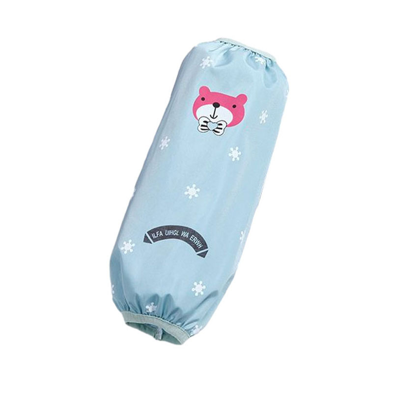 Sleeves waterproof and oil-proof for boys and girls children anti-dirty sleeves for work and home wear-resistant thickened in autumn and winter
