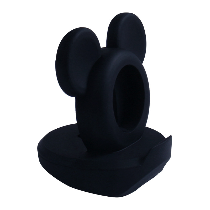 For Apple iwatch wireless charging bracket silicone base smart watch charging bracket in stock wholesale