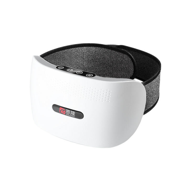 Enlong Bianstone Abdominal Massager Abdominal Massager Press and Rub Belly Hot Compress Massage Waist and Back Kneading Massage Belt