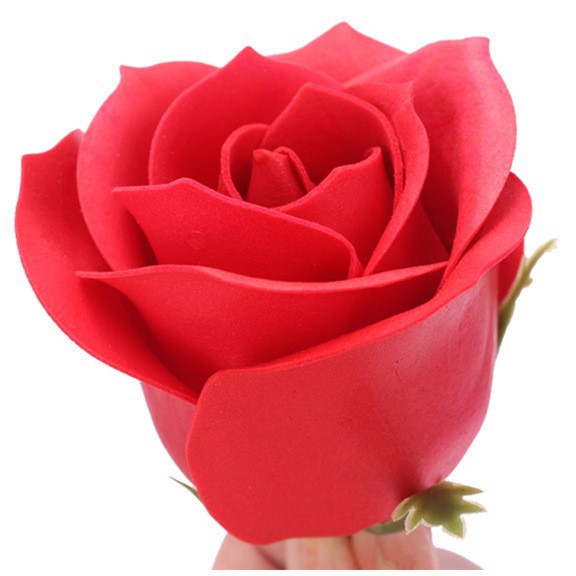 Wedding 4-Layer Cold Beauty Large Rose Soap Flower Head Flower Shop Bouquet Gift Box DIY Packaging Material Soap Flower