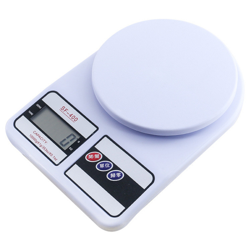 Sf-400 Kitchen Scale Household Small Kitchen Scale Food Digital Scale Baking Scale 10kg Gift Digital Gram Scale