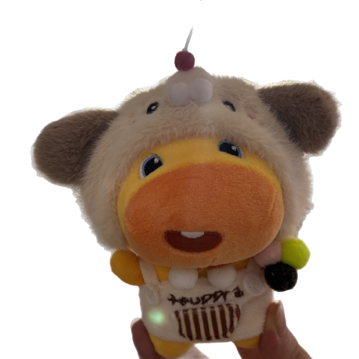 Capybara Lulu Authentic Doll Clothes 10cm Universal Cotton Doll Hat Girl Cute Self-Deprecating Clothes Pendant