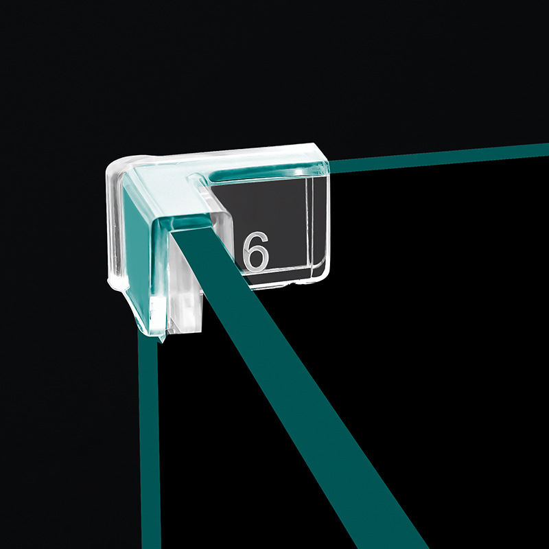 Fish Tank Corner Protector Triangle Transparent Soft Protection Right Angle Glass Acrylic Elastic Kidsren's Anti-Collision Corner