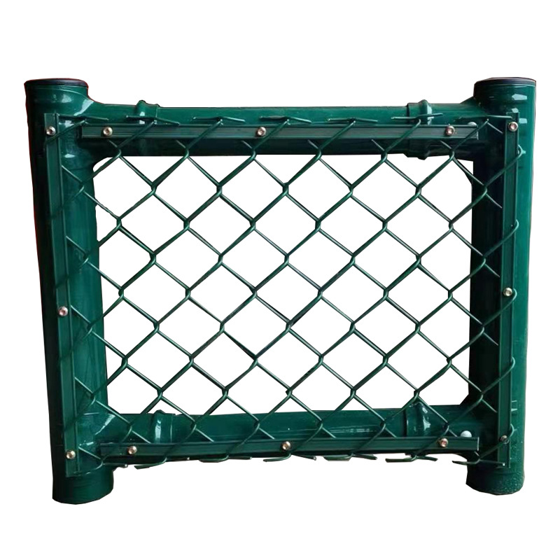 Stadium Fence School Stadium Green Isolation Net Outdoor Cage Stadium Fence Net Basketball Court Rhombus Guardrail