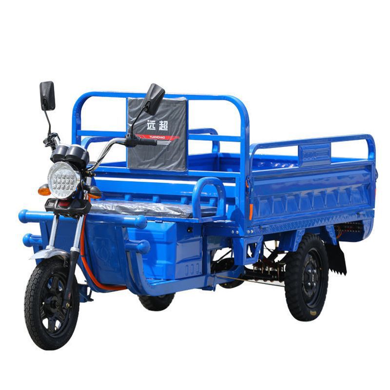 National Standard Electric Tricycle, New Model for Express Delivery, Heavy-Duty Mountainous Area Version, Agricultural Vehicle for Adult Cargo