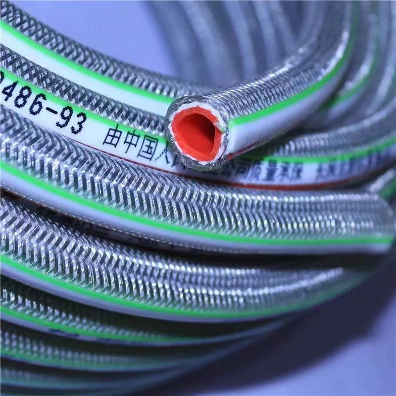 Fully Wire Gas Pipe Manufacturer High-Pressure Explosion-Proof Natural Gas Pipe Liquefied Gas Pipe Water Heater Stove Connecting Pipe