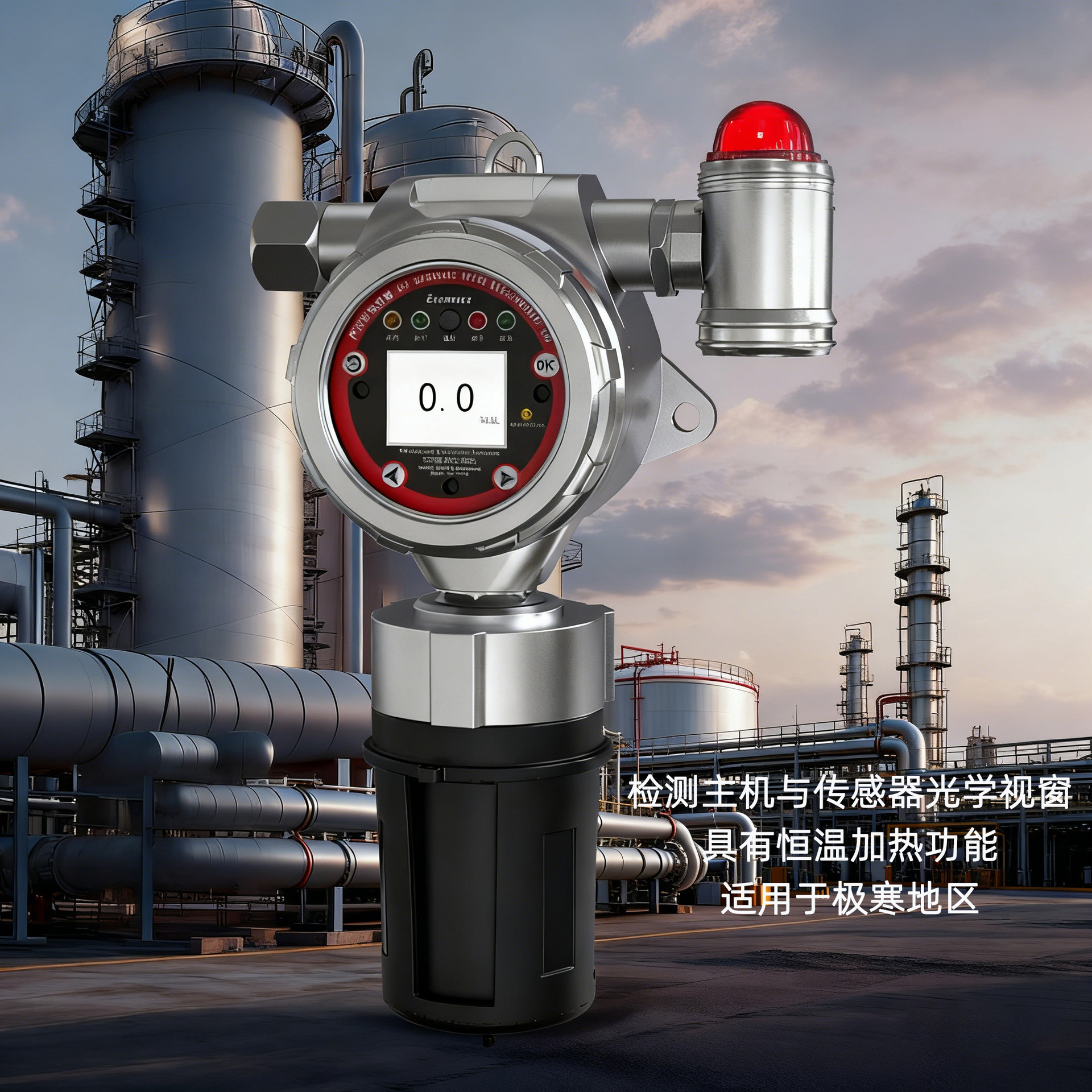 Explosion-Proof Gtyq-Mic-500S-Ir2 Dual Optical Path Infrared Combustible Gas Concentration Leakage Detector