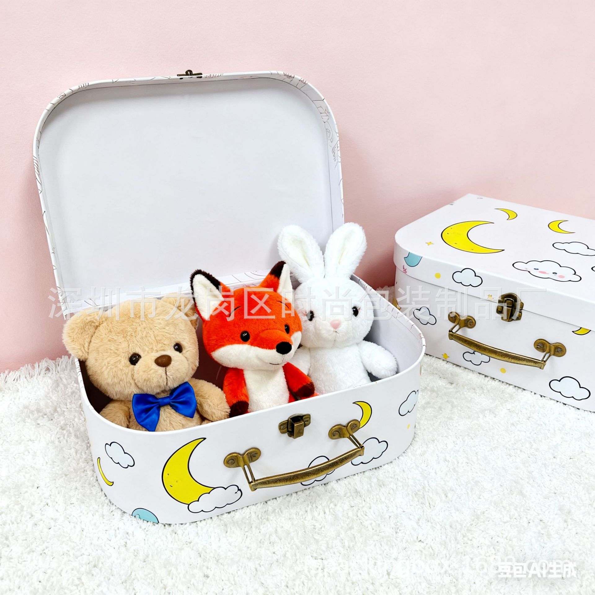 Customized Maternal and Infant Products, Kidsren's Baby Toy Packaging Gift Box, Suitcase, Baby Packaging Box
