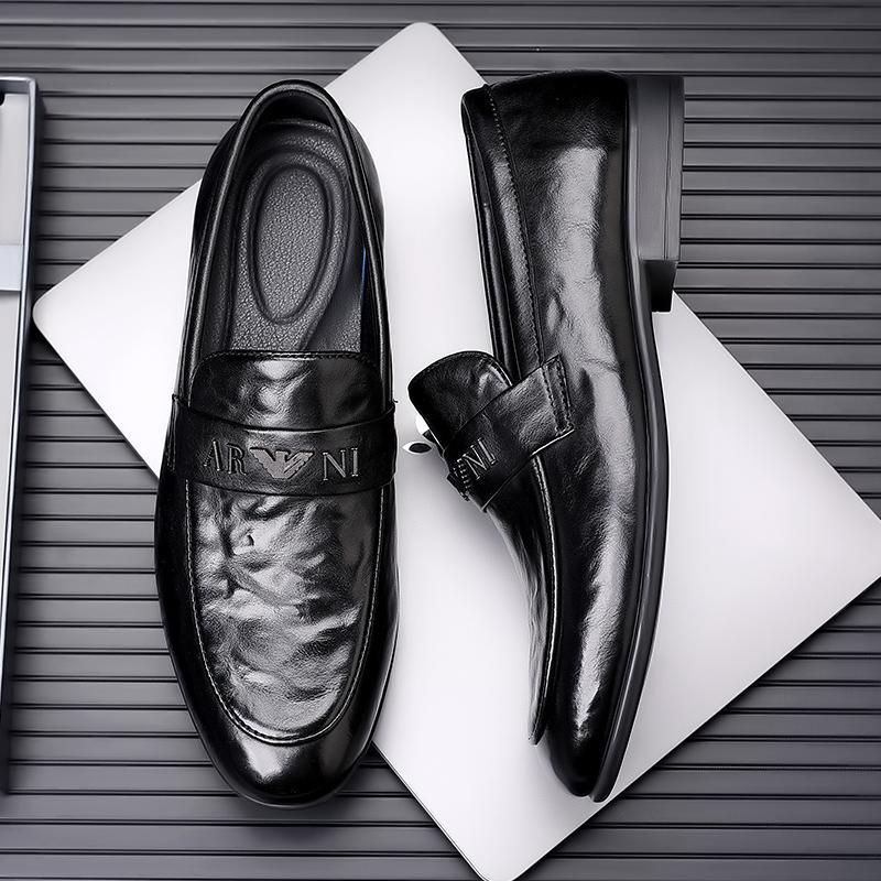 New Style Casual Shoes ★ Business British Leather Shoes, Loafers, Small Leather Shoes