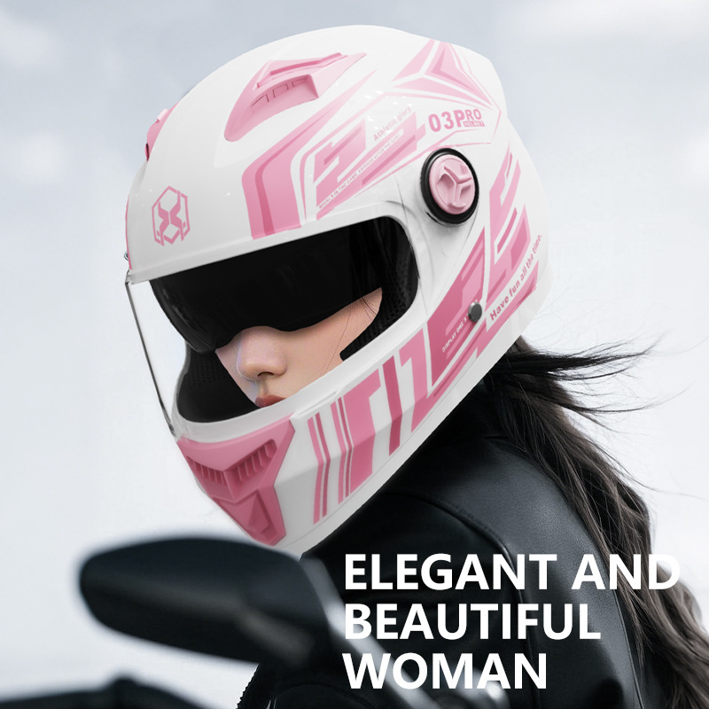 Foreign trade motorcycle helmet men's winter warm locomotive battery car electric car women's four seasons universal safety helmet
