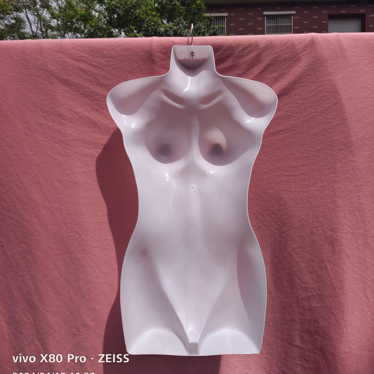 Women's Half-body Hanging Clinker Costume Model Props Chest Mold Men's Children's Display Rack Women's Mold Props