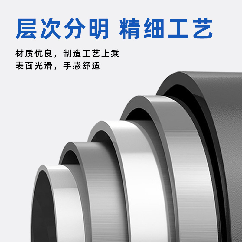 flagpole free telescopic pole 201 stainless steel round tube tight seamless telescopic tube bracket flagpole round tube factory