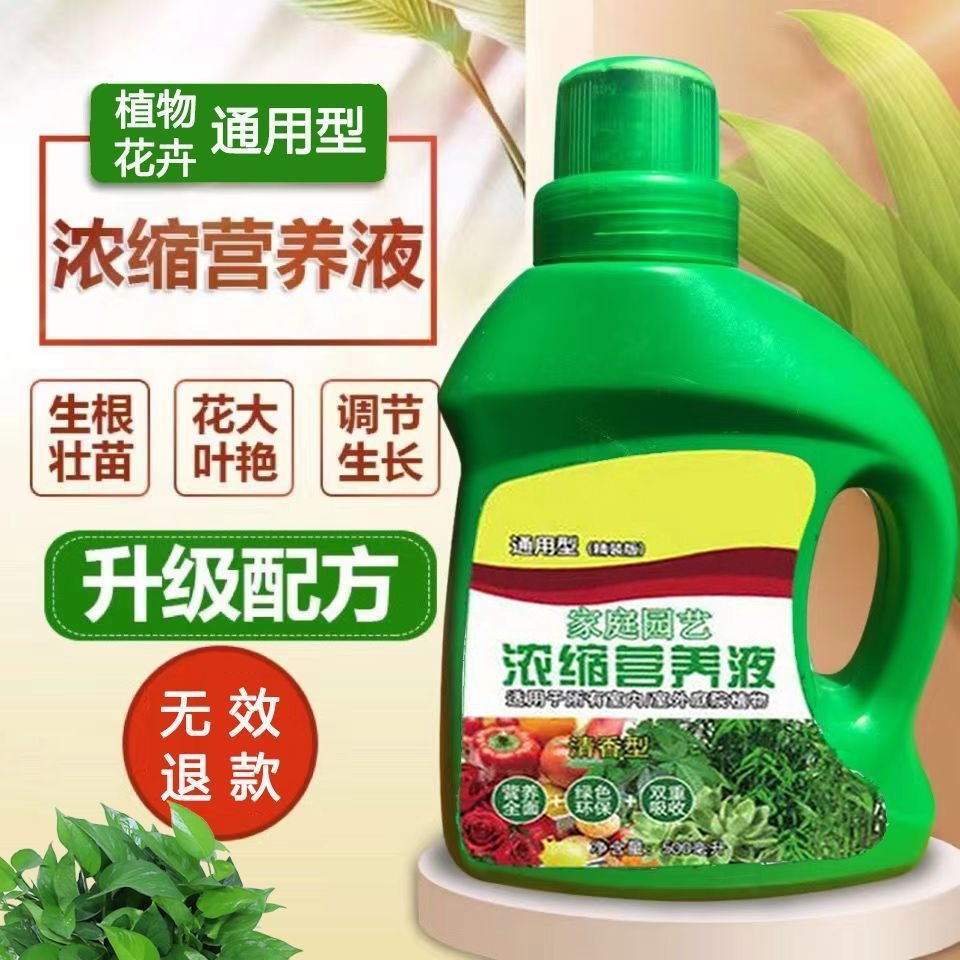 Раствор питательных веществ для растений Универсальный для зеленых растений Денежный бамбук Денежное дерево Бразильское дерево Суккуленты Гидропонные цветы Удобрение для цветов