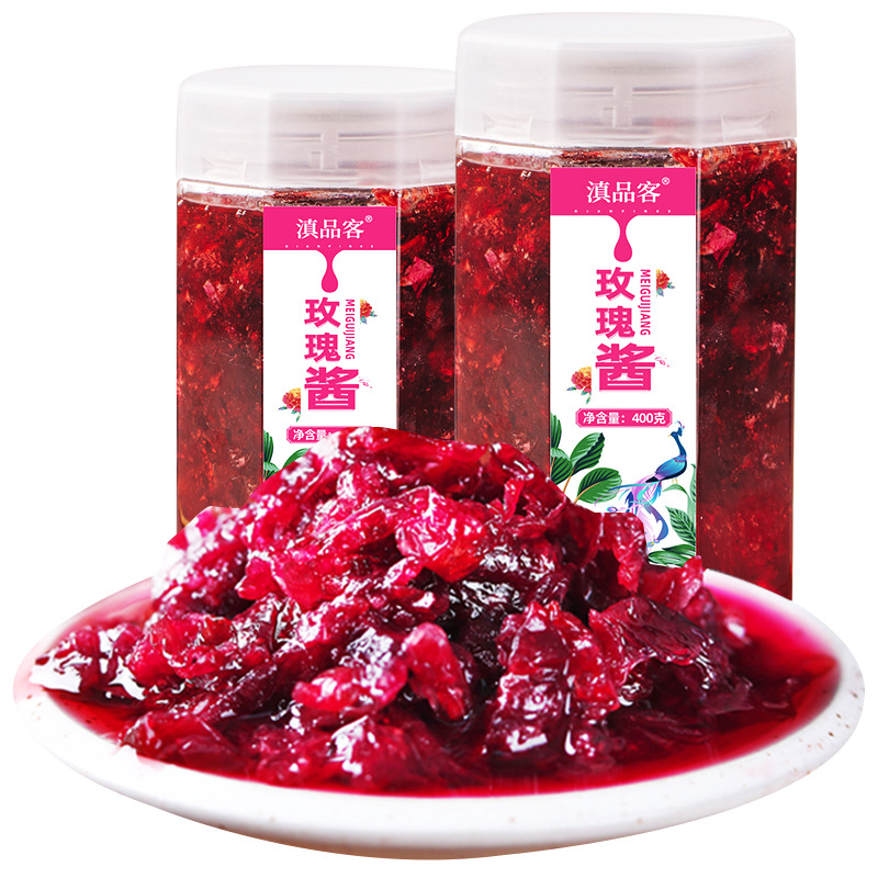Yunnan rose sauce edible rose sauce osmanthus sauce passion fruit bowl cake special Wholesale
