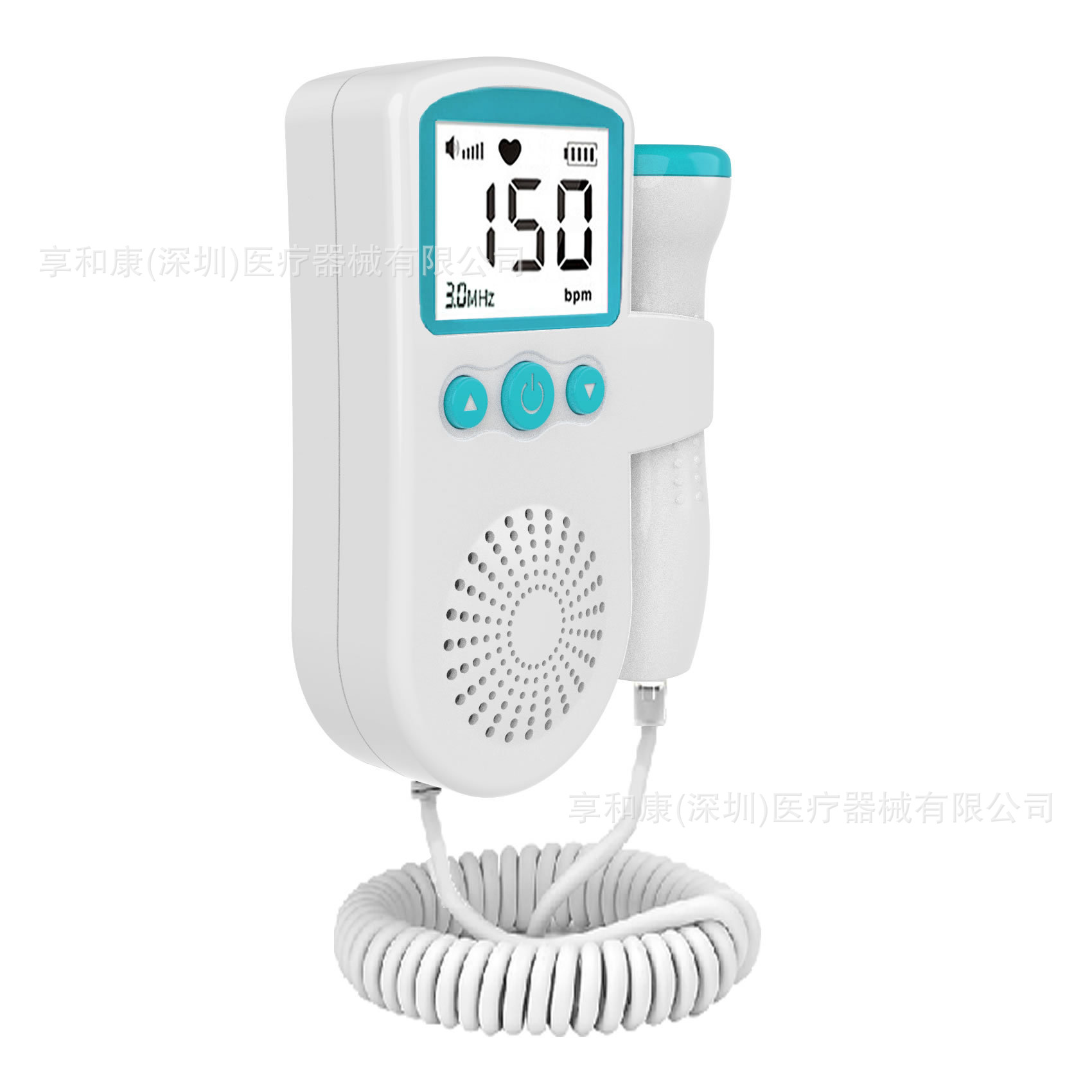 Cross-Border Ultrasound Doppler Fetal Heart Rate Meter Jsl-T501 Fetal Heart Rate Detector Pregnant Women Fetal Movement Fetal Heart Rate Detector
