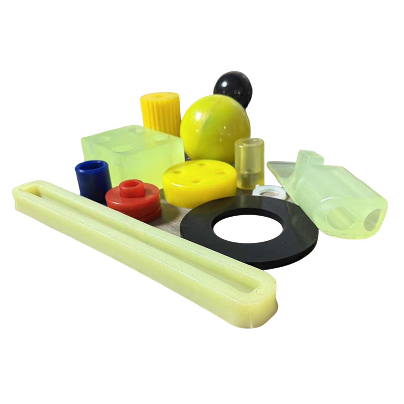 Polyurethane Pu Rubber Sheet and Rod Production, Soft Rubber Shock-Absorbing Blocks, Buffer and Shock-Absorbing Pads, Can Be Drilled and Cut to Size