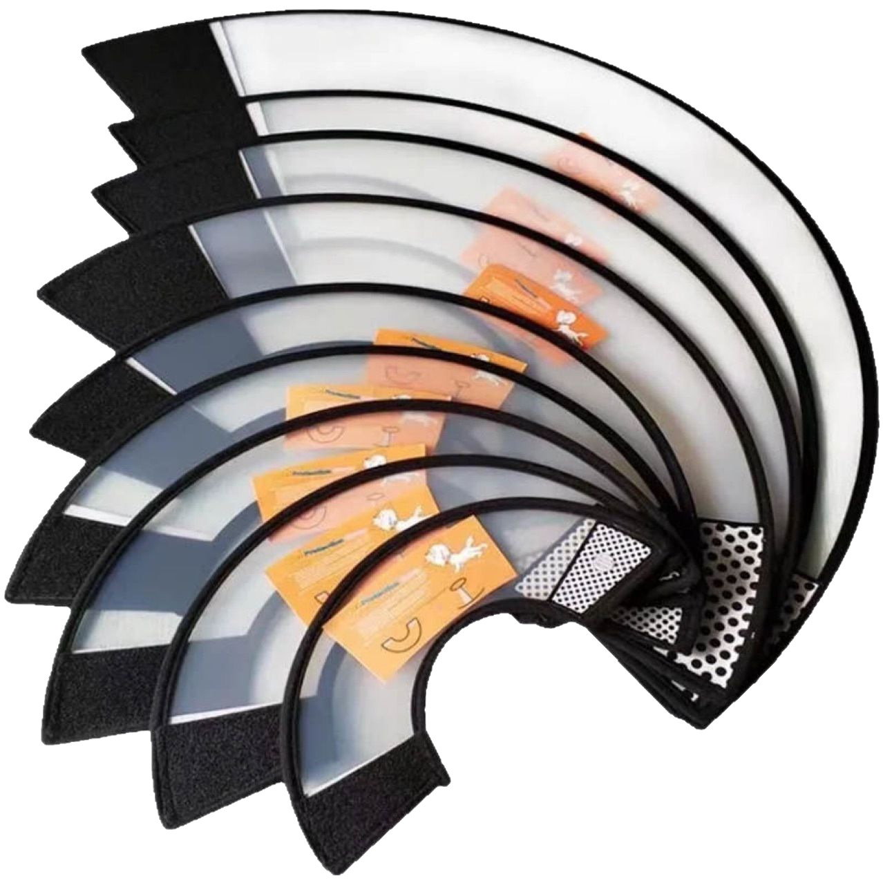 Elizabeth Collar Anti-Licking Anti-Scratch Collar Pet Dog Grooming Collar Anti-Bite Protection Cleaning